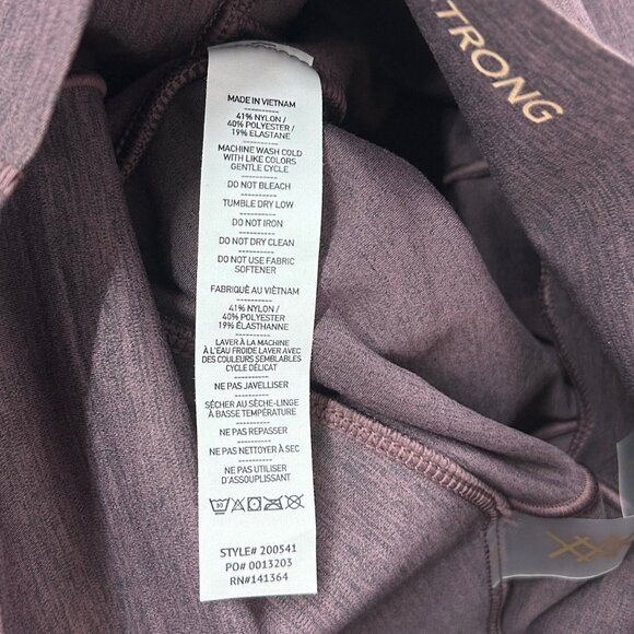 NEW Rhone Heather Revive Pocket Leggings Women’s Size XS Deep Mauve - Picture 11 of 11